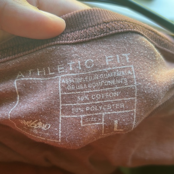 Beautiful, brown large shirt worn once - Picture 2 of 2